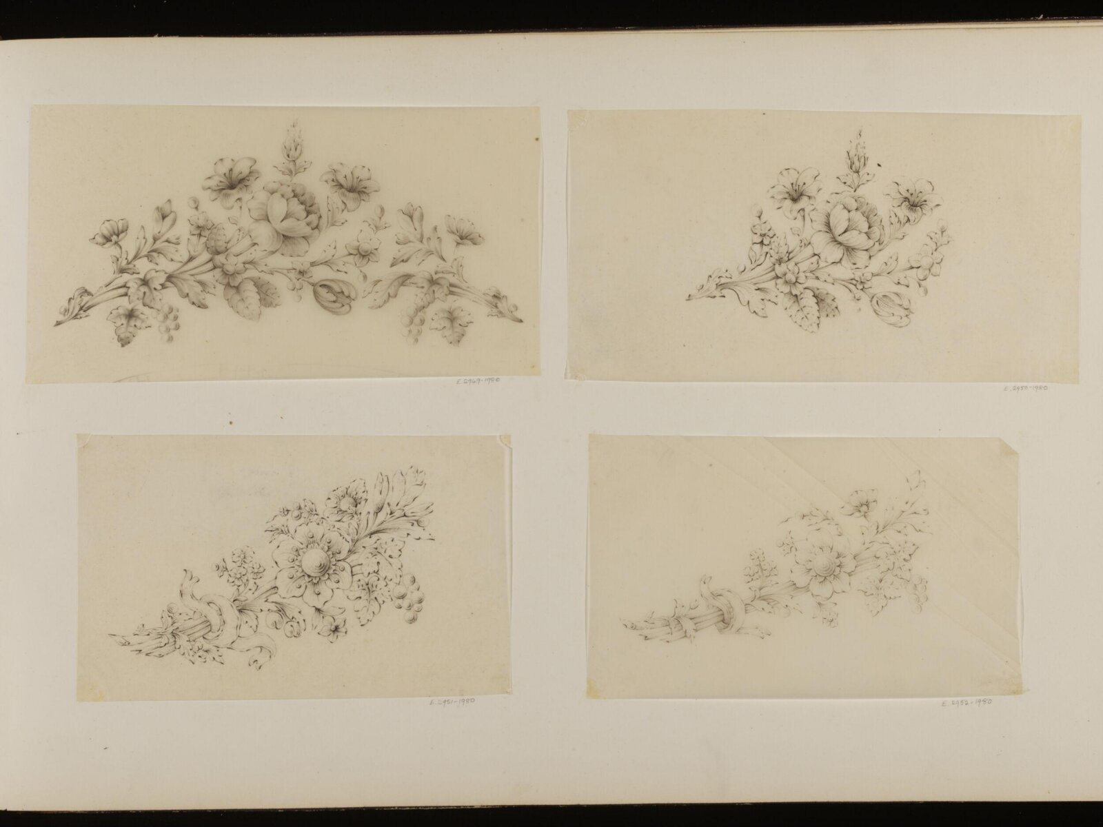 Drawing, Charles Christofle, mid 19th century