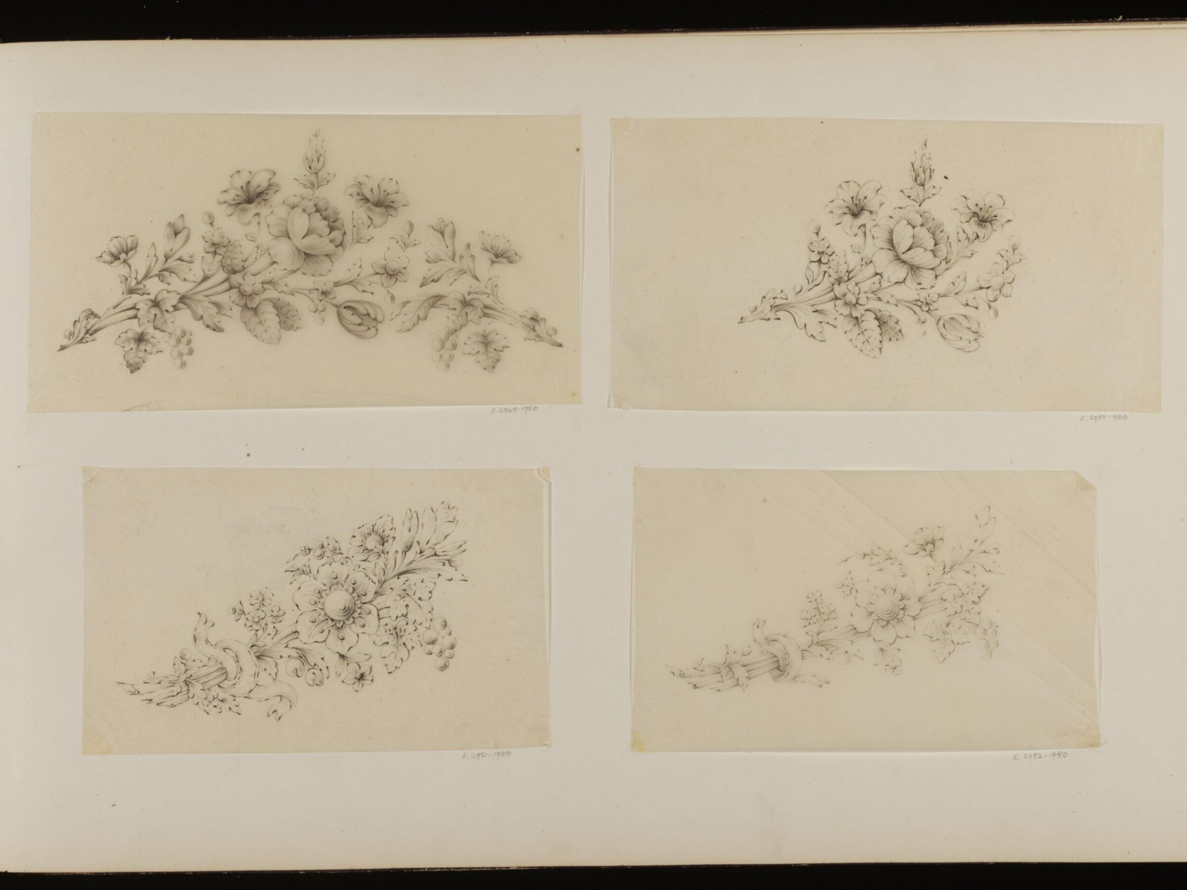 Drawing, Charles Christofle, mid 19th century