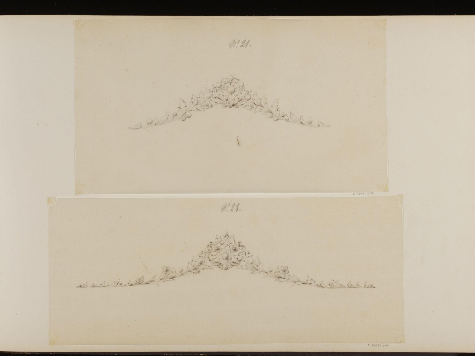 Drawing, Charles Christofle, mid 19th century