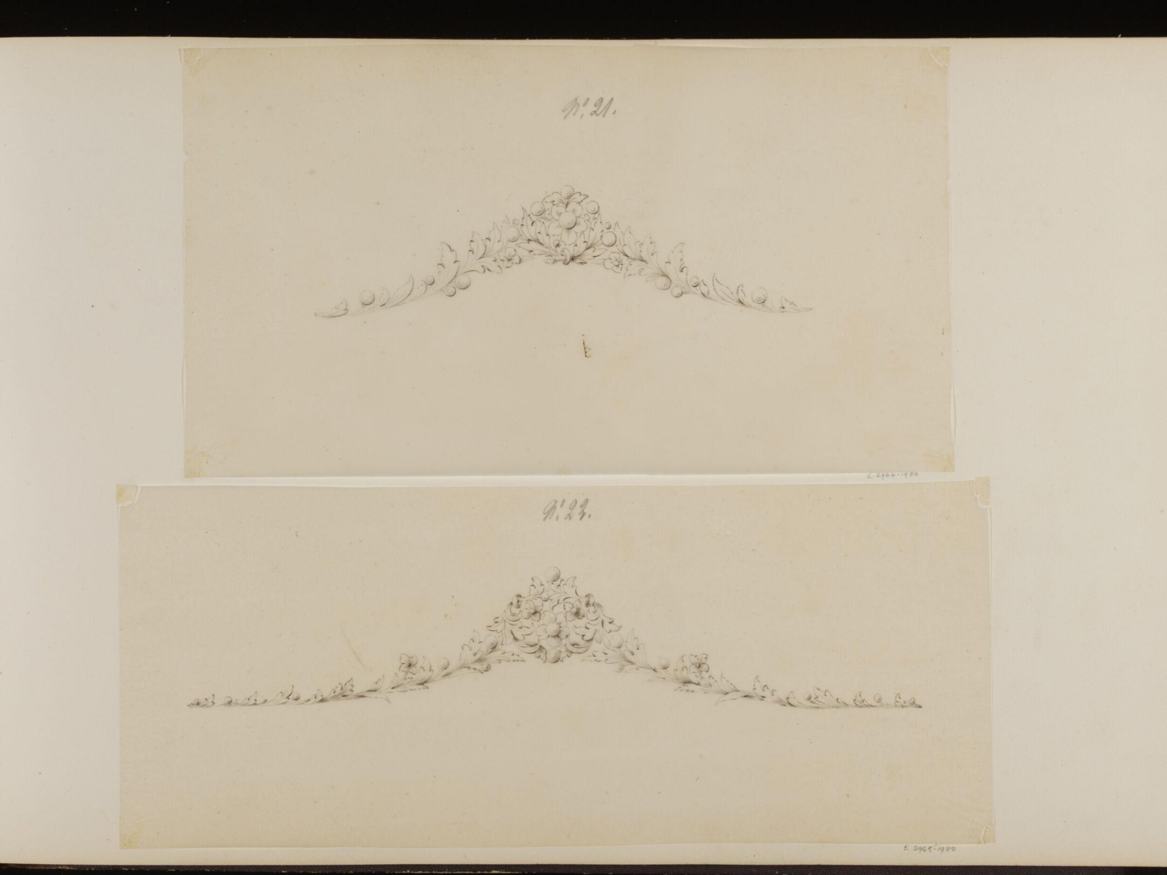 Drawing, Charles Christofle, mid 19th century