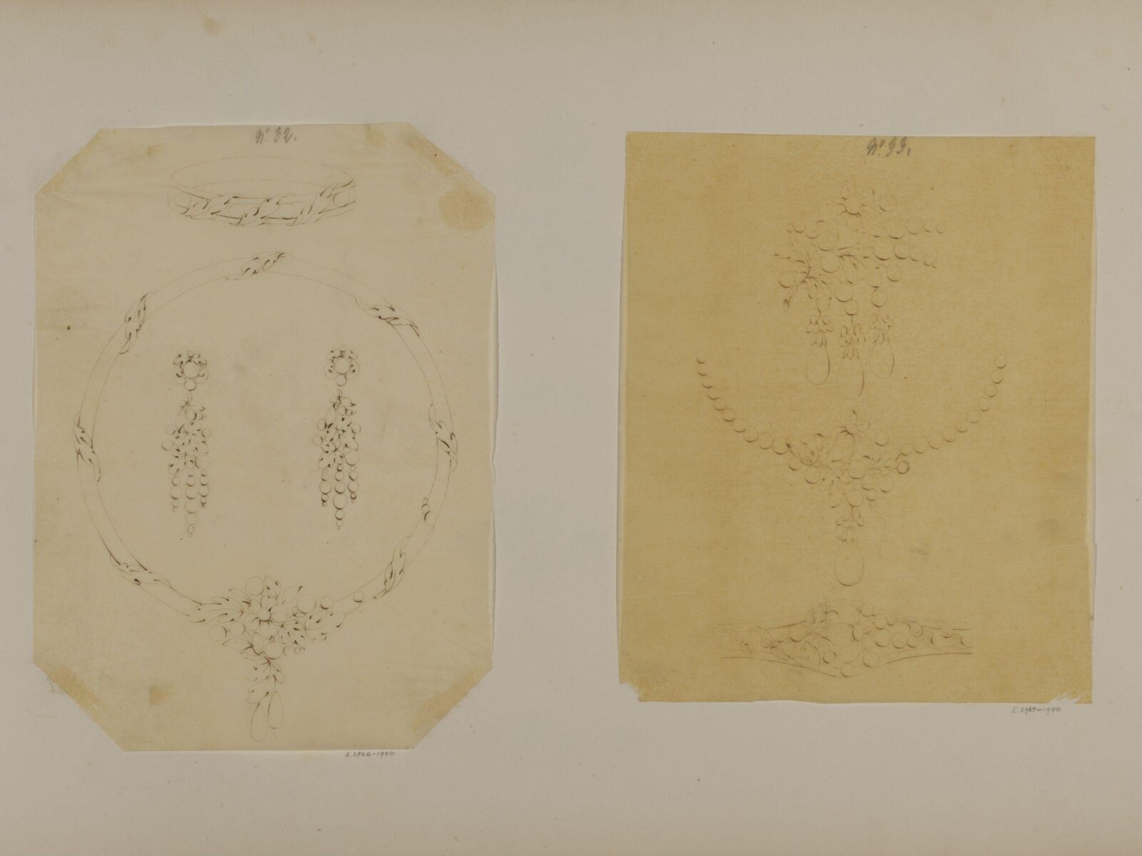 Drawing, Charles Christofle, mid 19th century