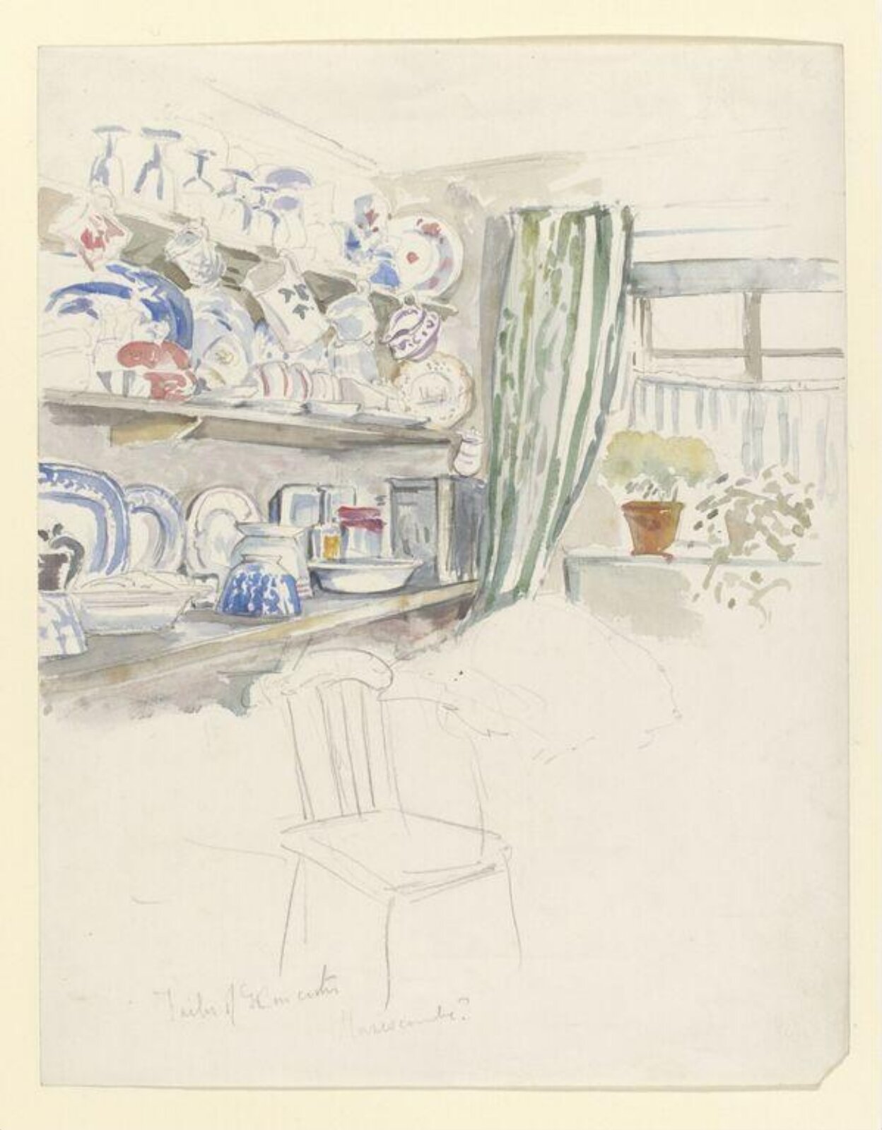 Watercolour, Beatrix Potter, ca.1900