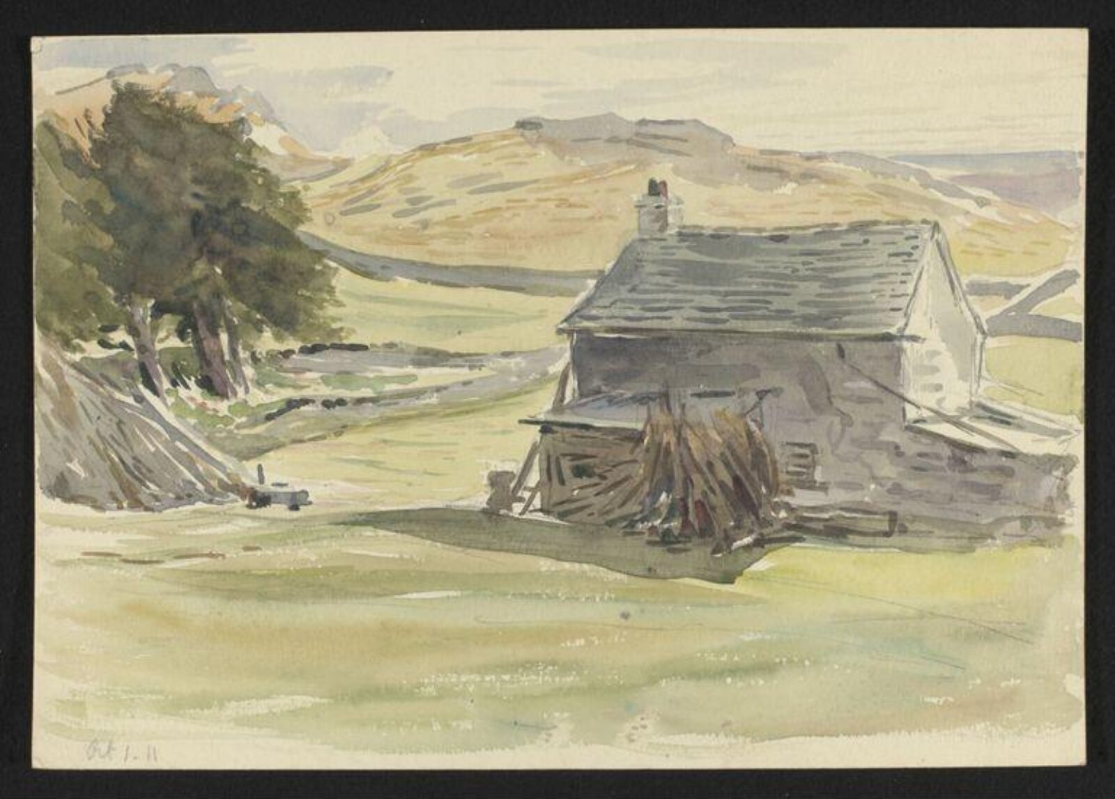 Watercolour, Beatrix Potter, 01/10/1911