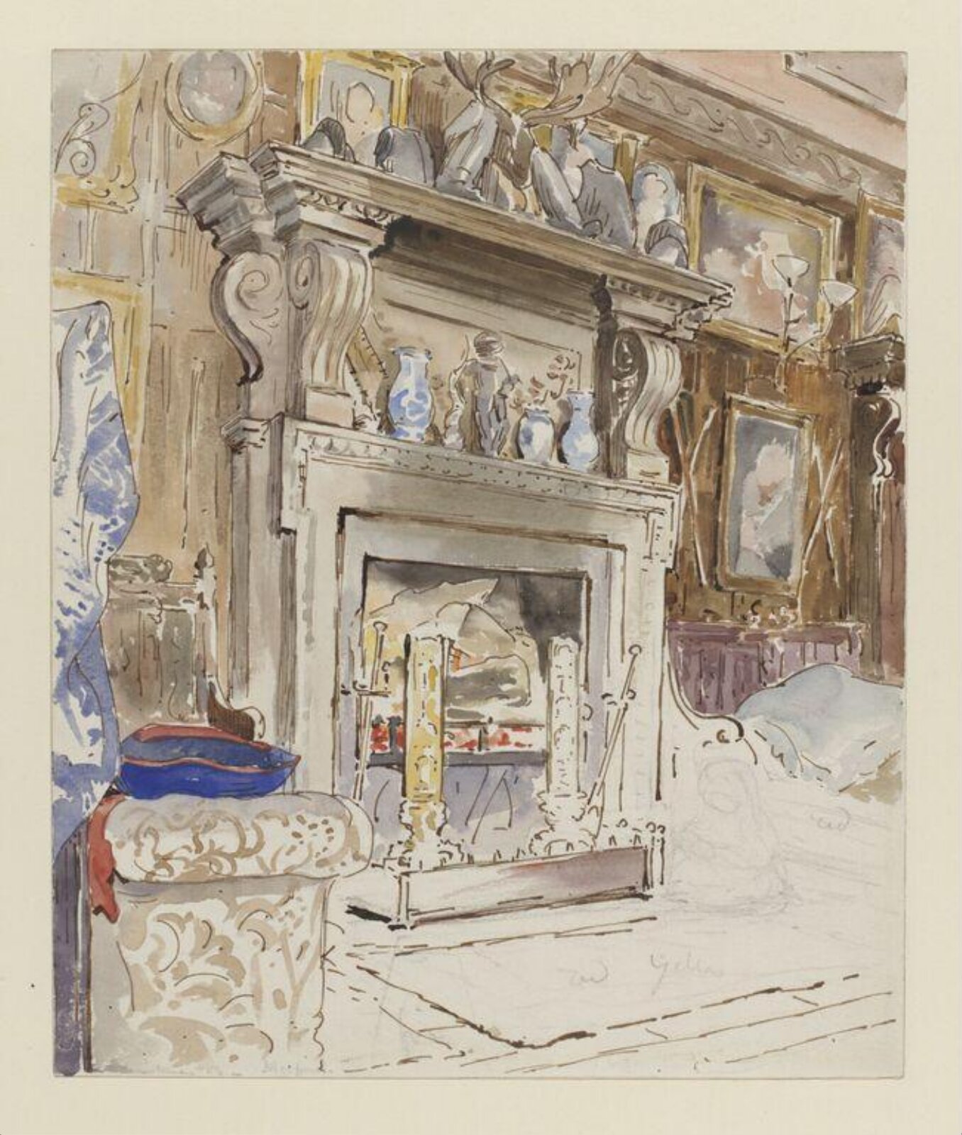 Watercolour, Beatrix Potter, 12/1903