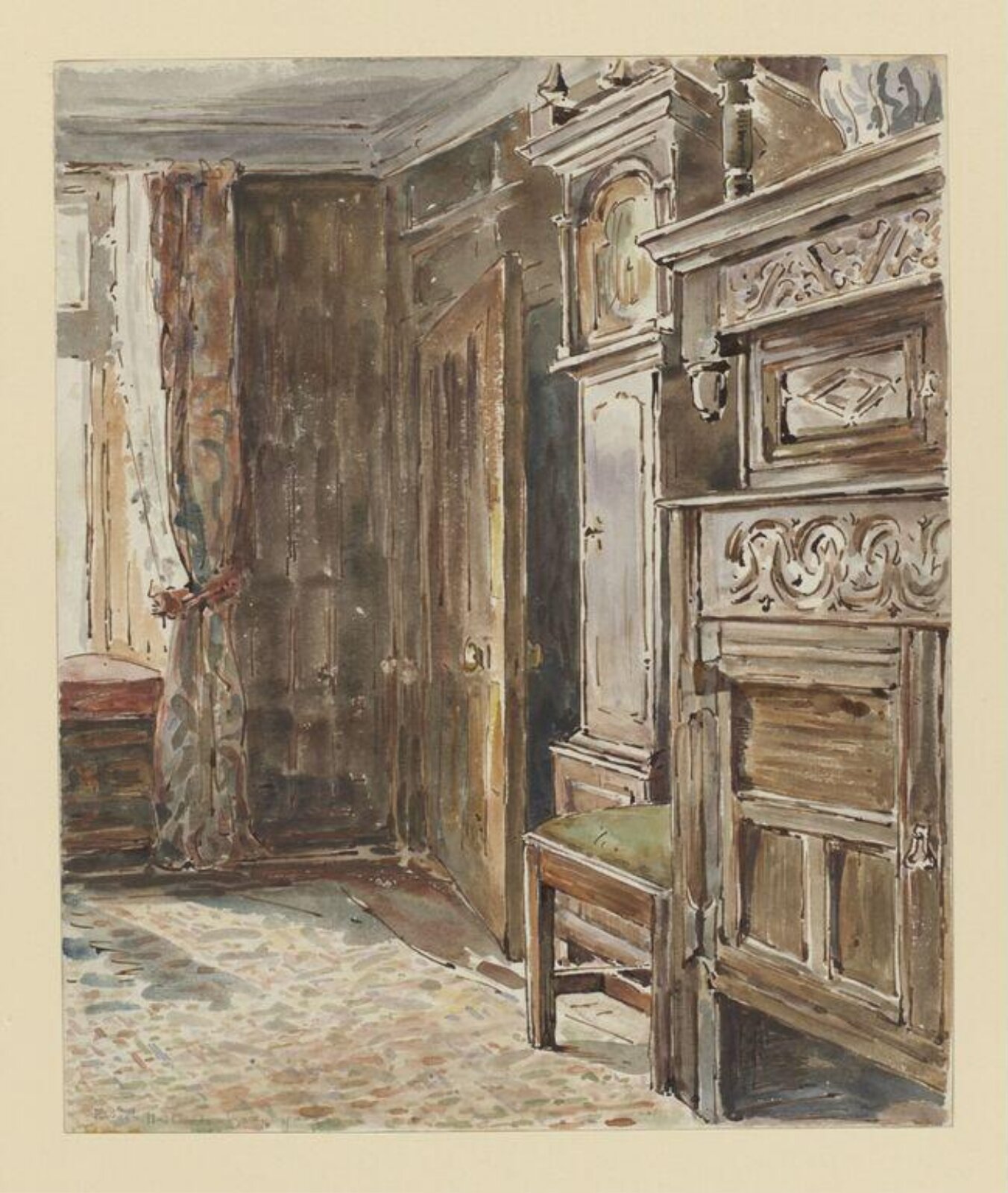 Watercolour, Beatrix Potter, 11/03/1904-26/03/1904
