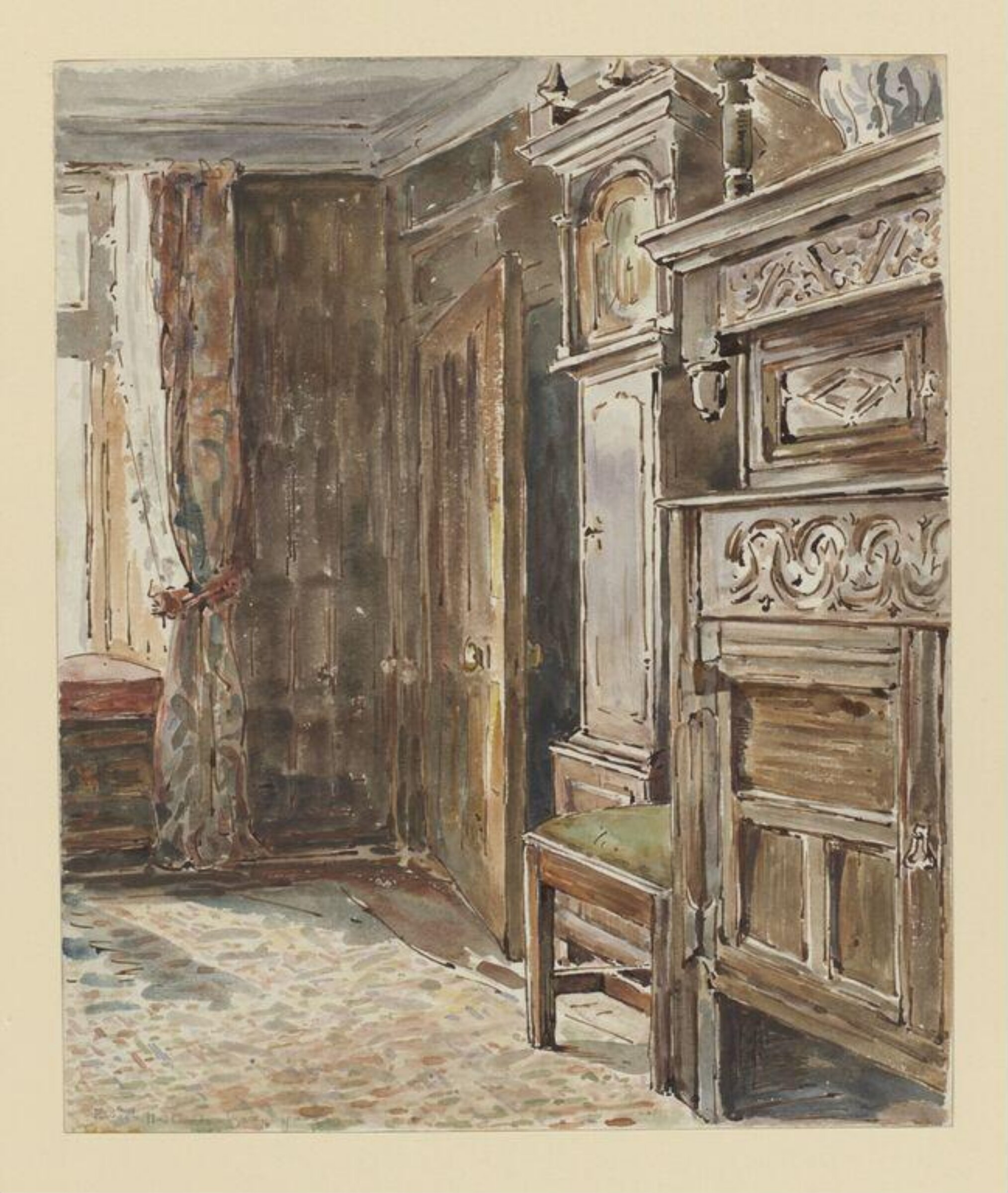 Watercolour, Beatrix Potter, 11/03/1904-26/03/1904