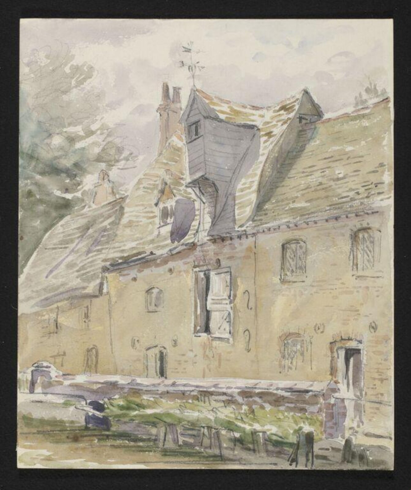 Watercolour, Beatrix Potter, ca.1905
