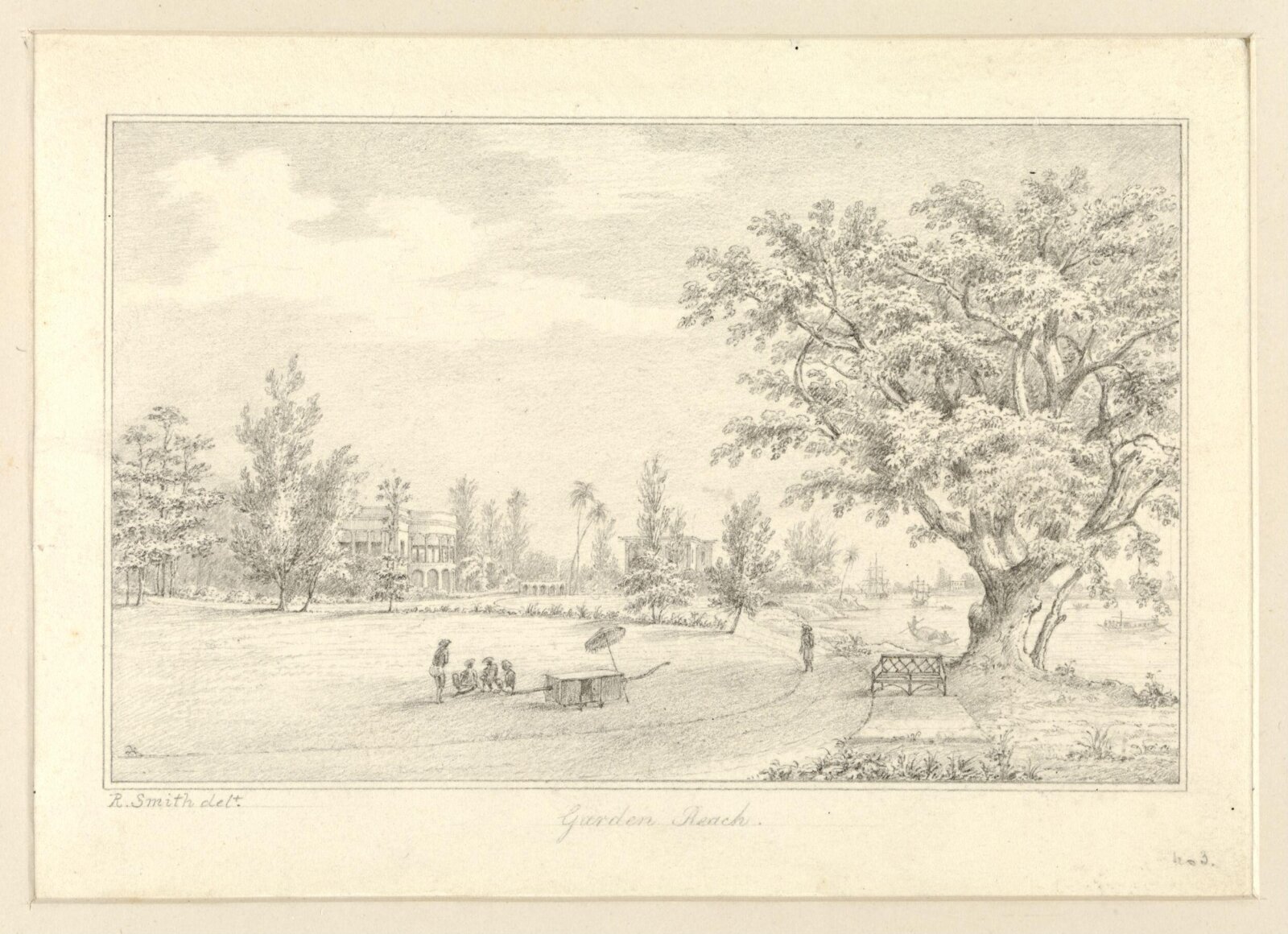 Garden Reach, Robert Captain Smith, 1828-33