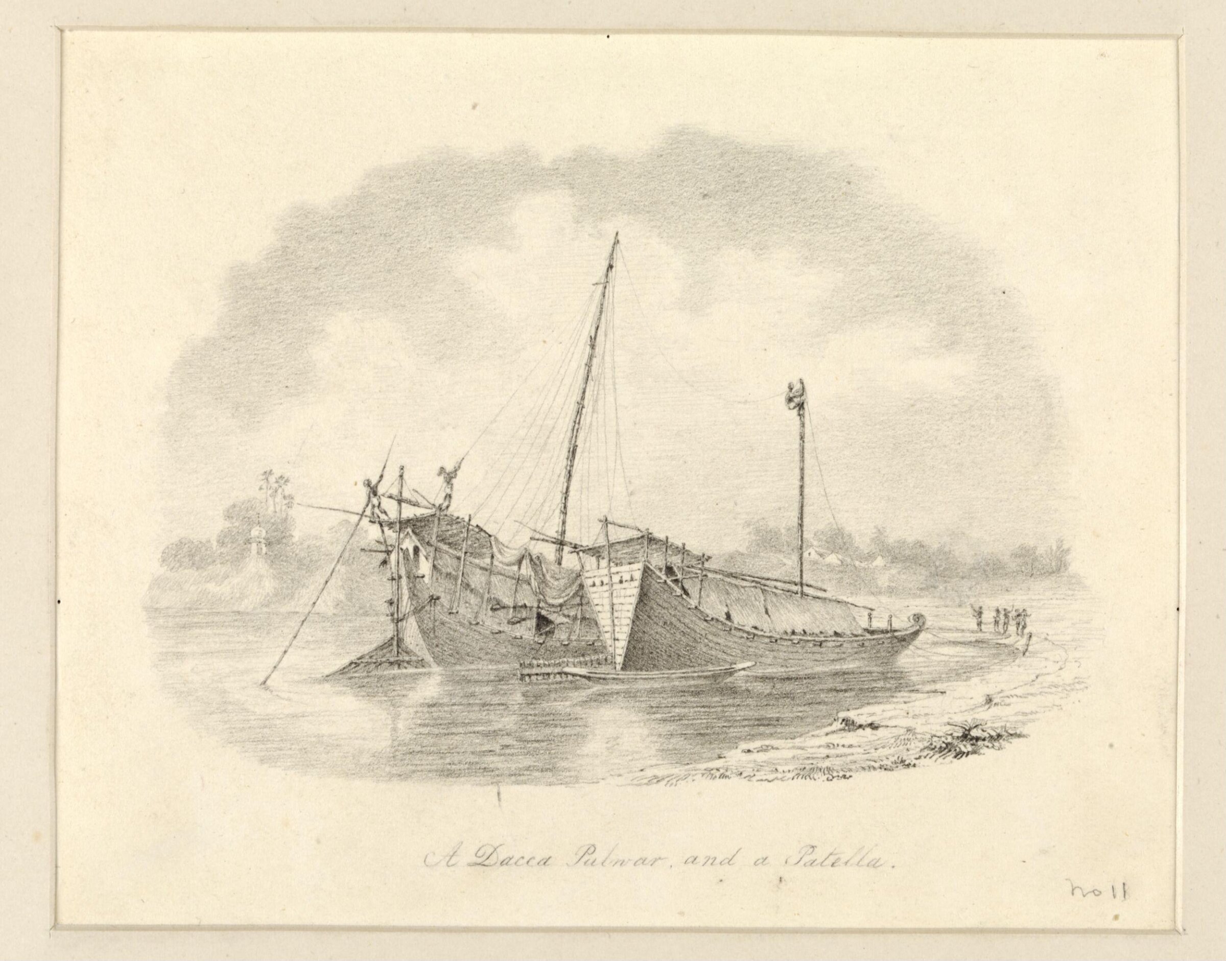 A Dacca Pulwar and a Patella, Captain Robert Smith, 1822-33
