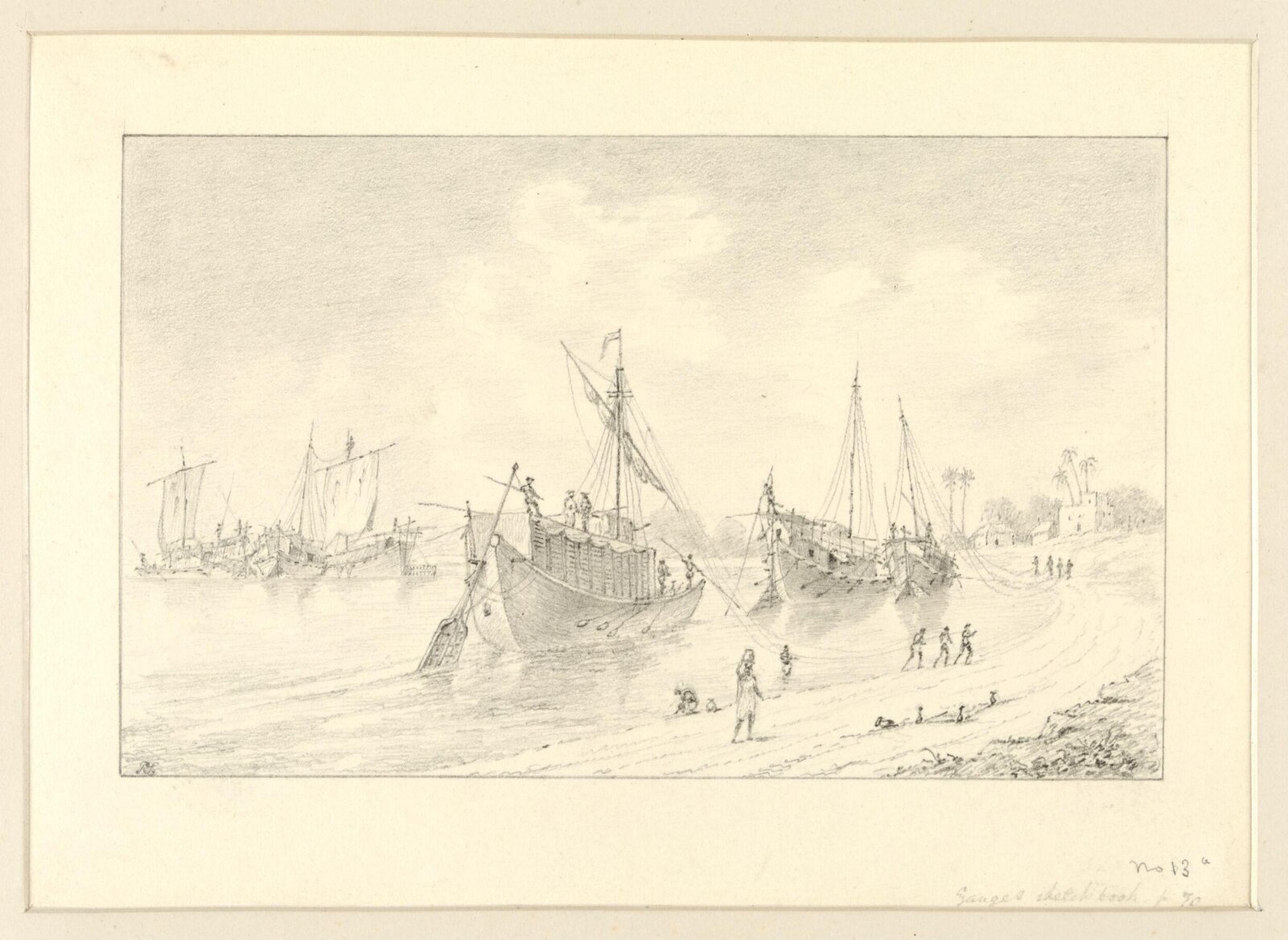Drawing, Robert Captain Smith, 1828-33