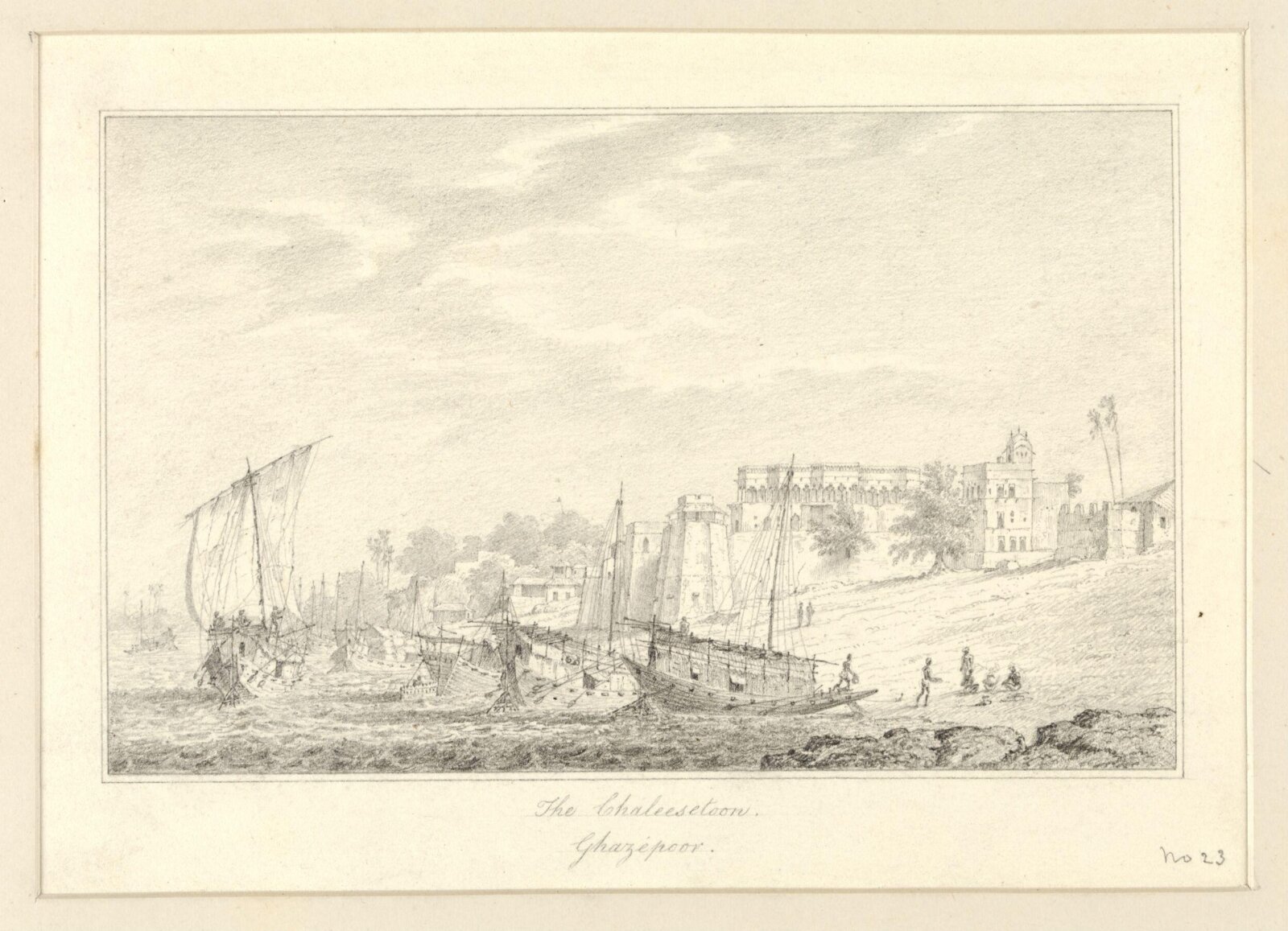 The Chateesetoon, Ghazipoor, Robert Captain Smith, 1828-33