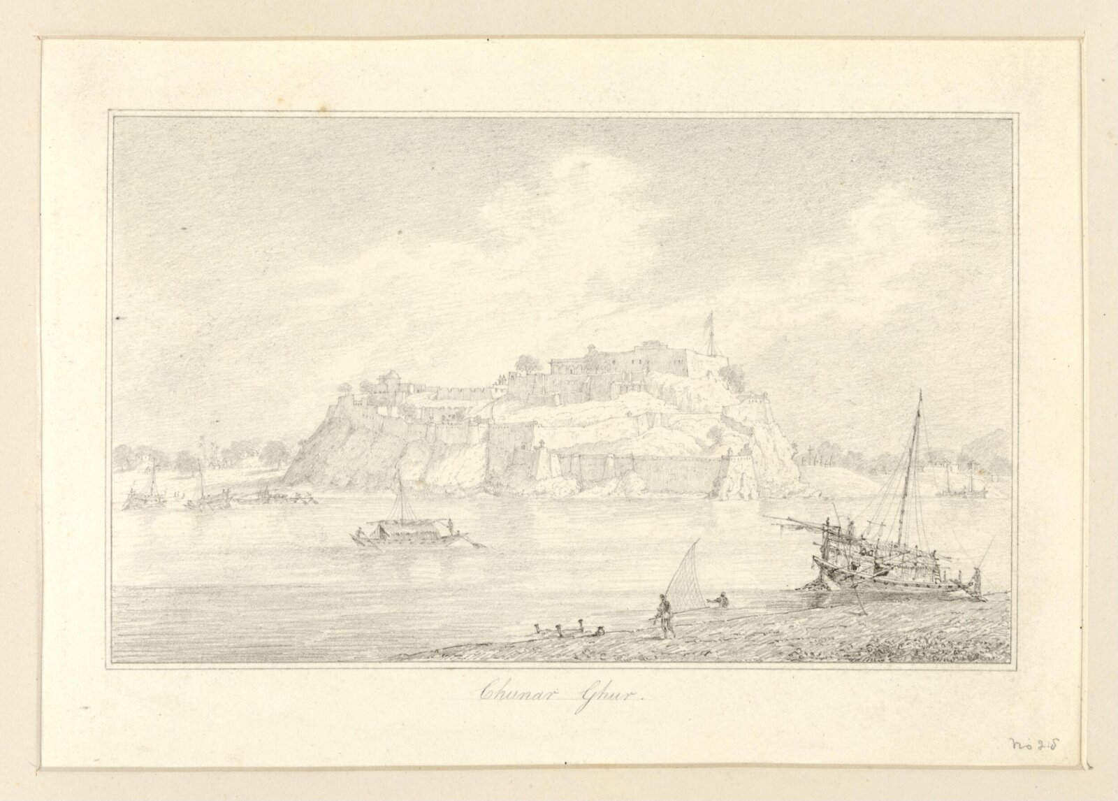 Chunar Ghur, Robert Captain Smith, 1828-33
