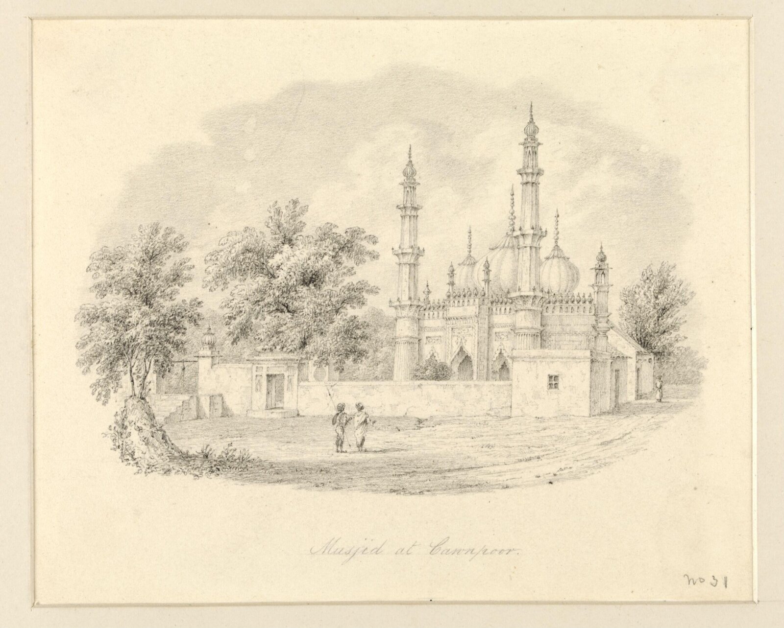 Masjid at Cawpoor, Robert Smith, 1828-33