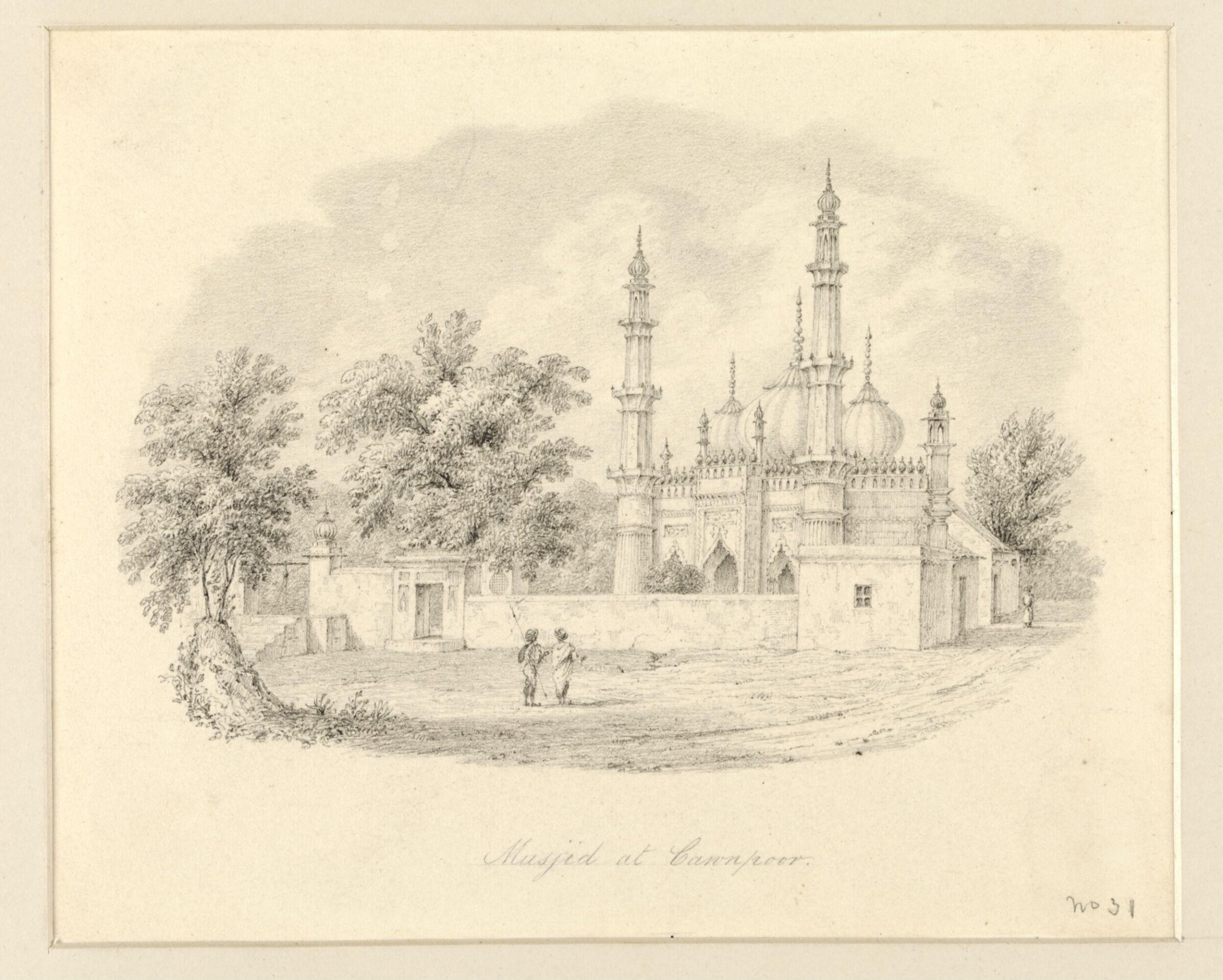 Masjid at Cawpoor, Robert Smith, 1828-33