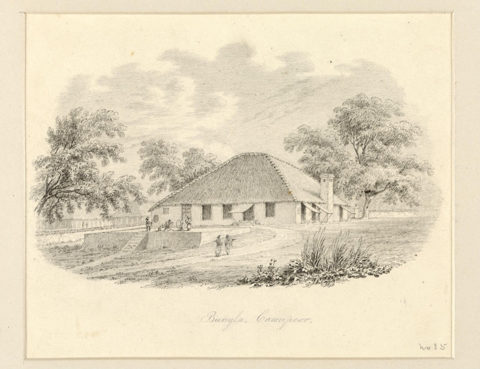 Bungla, Cawnpoor, Robert Captain Smith, 1828-33