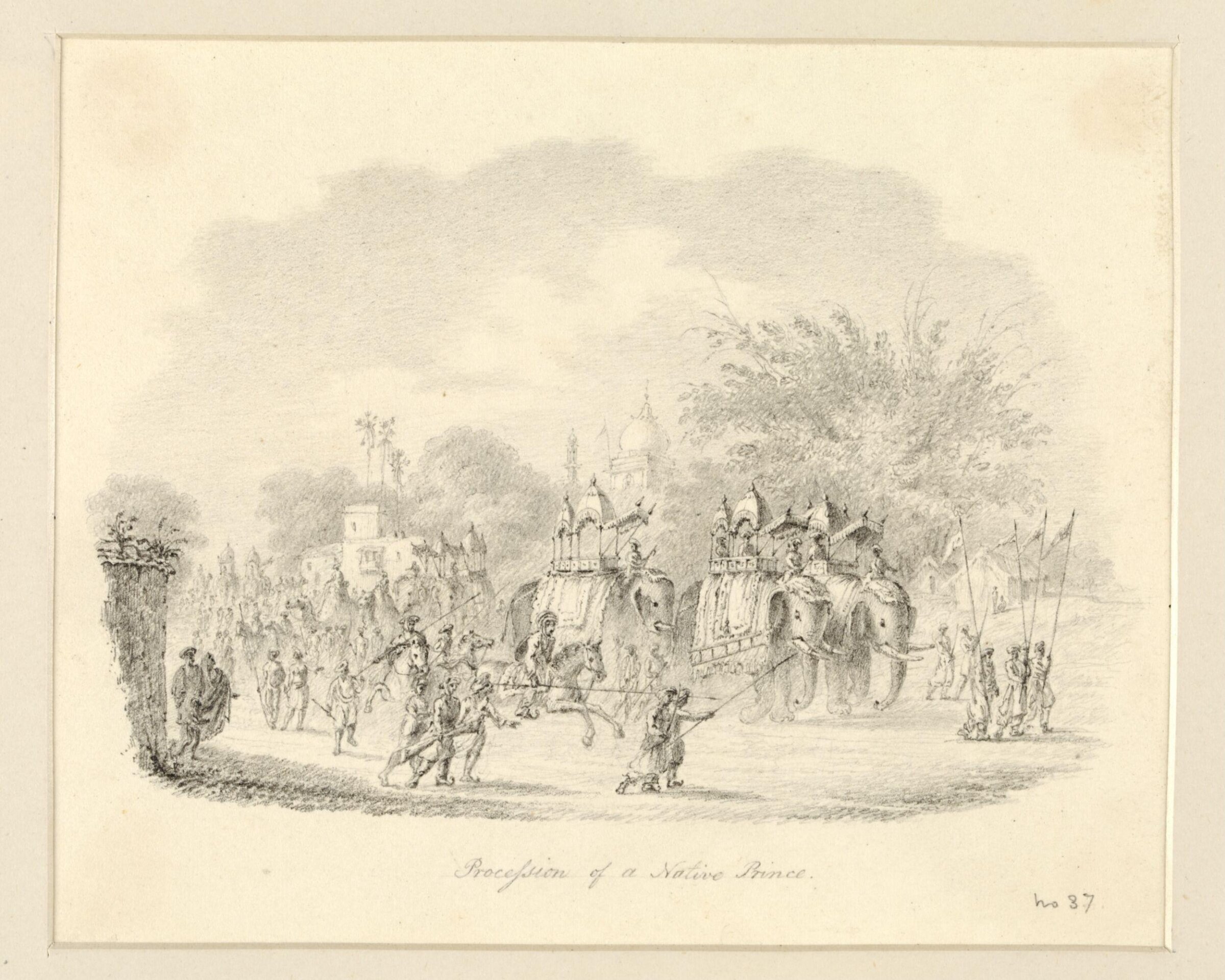Reception of a Native Prince, Robert Captain Smith, 1823-33