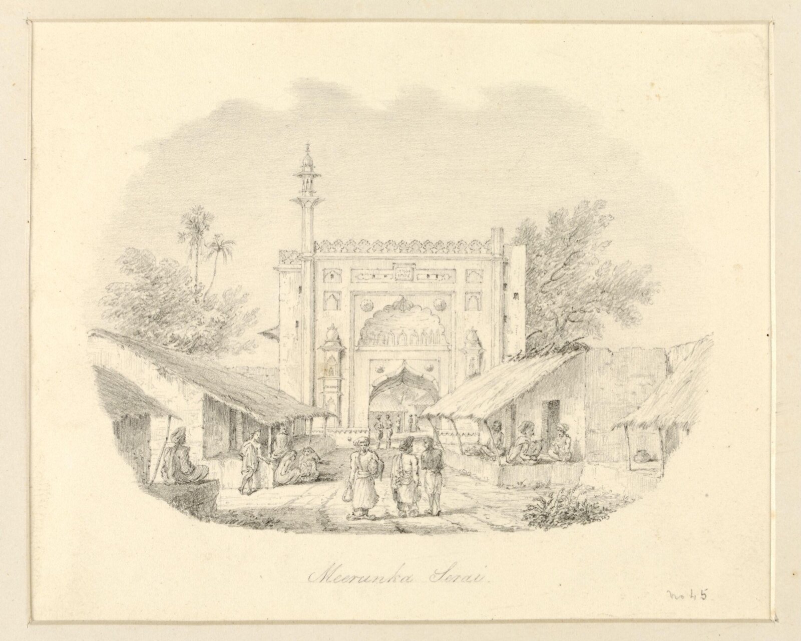Meerunha Serai, Robert Captain Smith, 1828-33