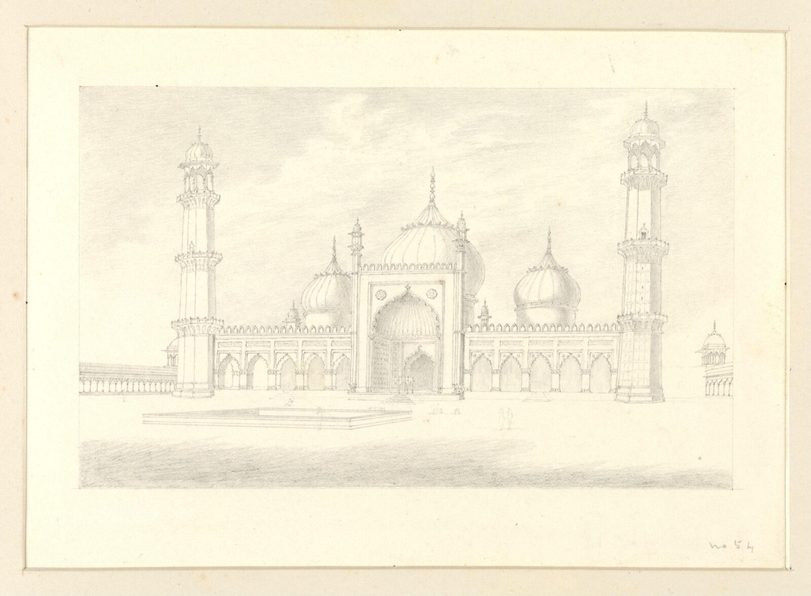 Drawing, Robert Captain Smith, 1828-33