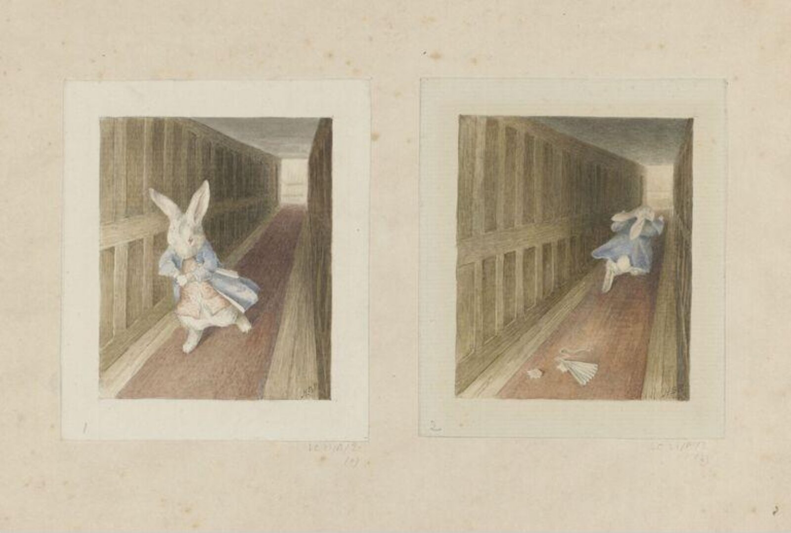 Watercolour, Beatrix Potter, ca.1892
