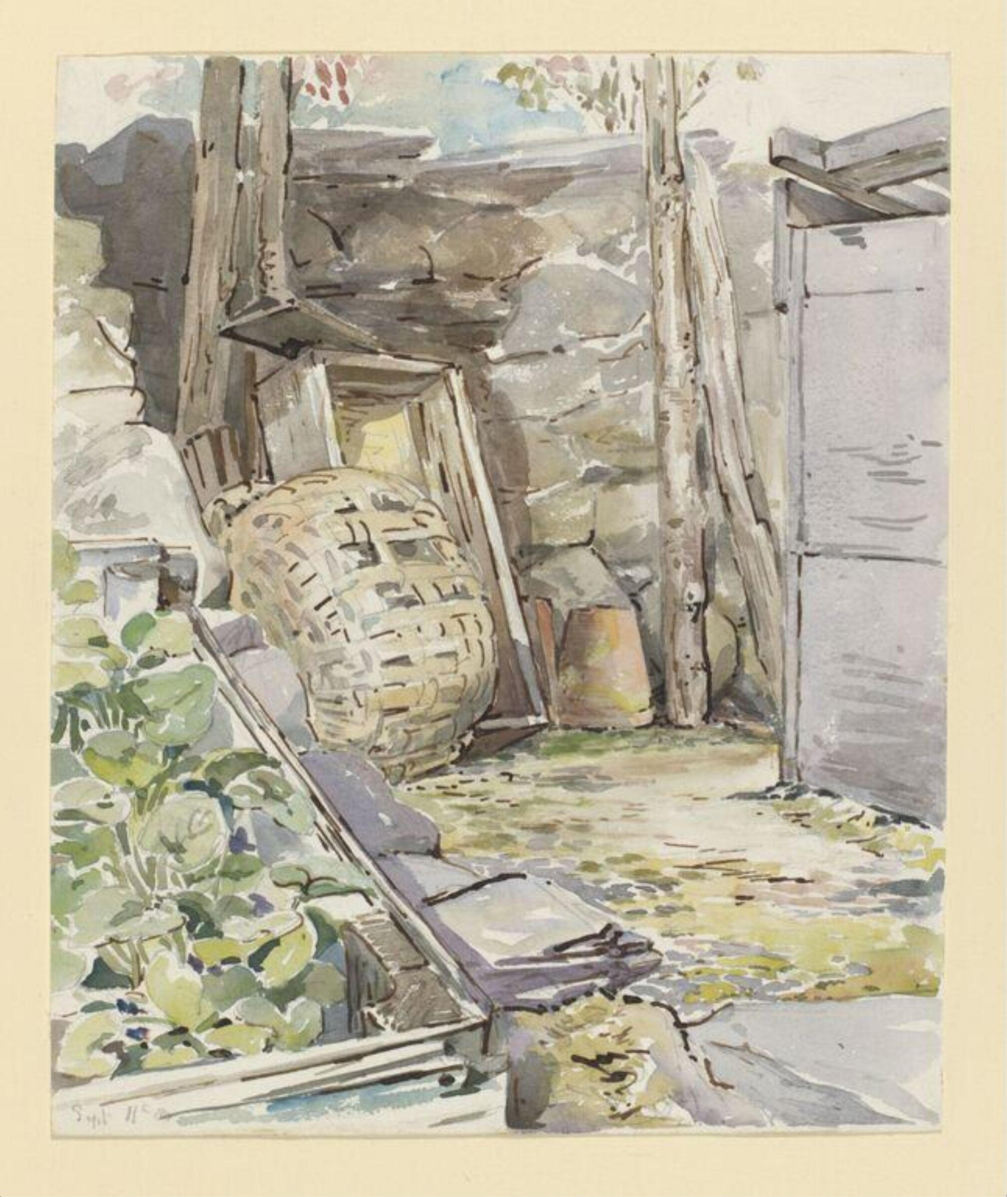 Watercolour, Beatrix Potter, 11/09/1903