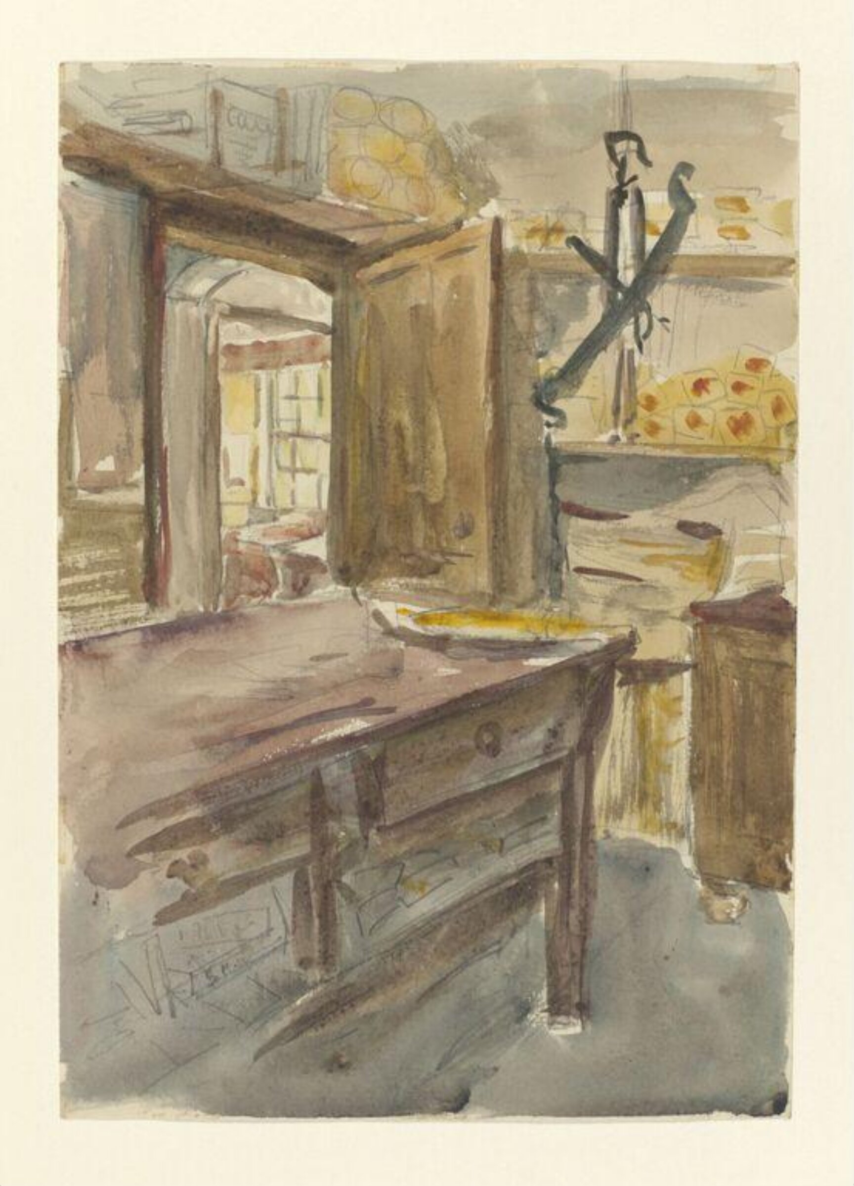 Watercolour, Beatrix Potter, 1908