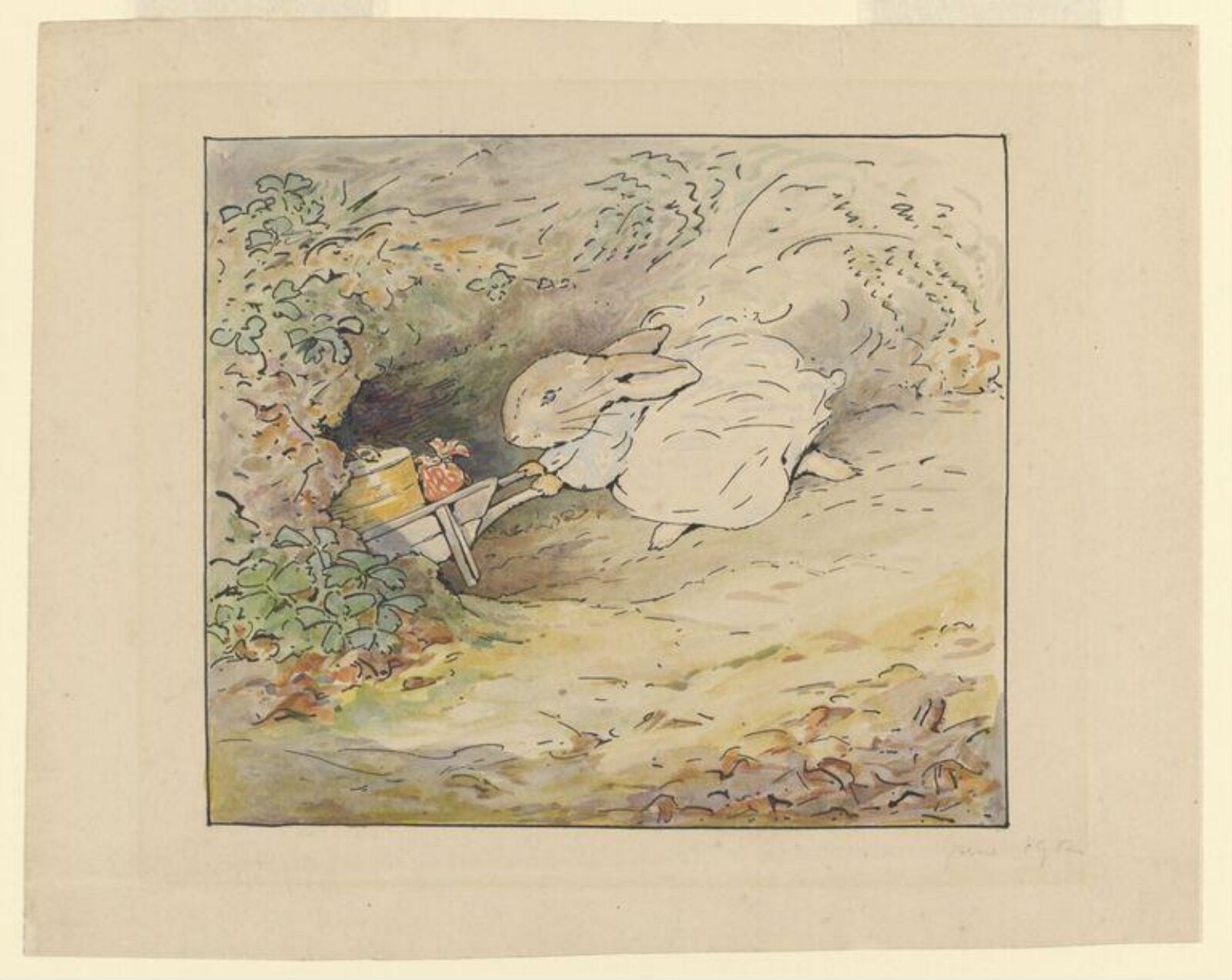 Watercolour, Beatrix Potter, 06/1902