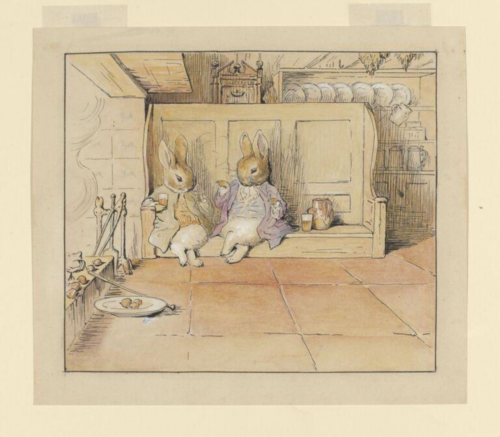 "Gentlemen came every day", Beatrix Potter, ca.1902
