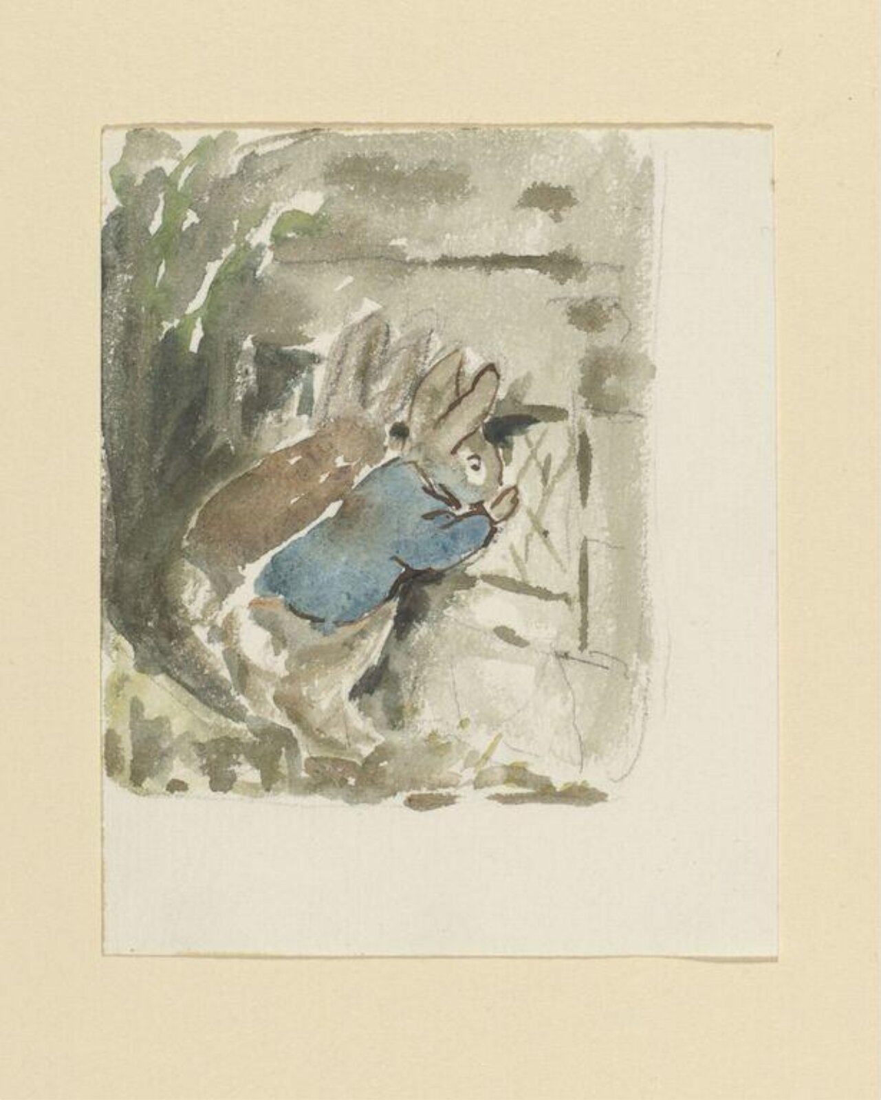 Watercolour, Beatrix Potter, 1912