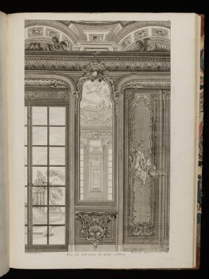 Vue des trumeaux du même Cabinet