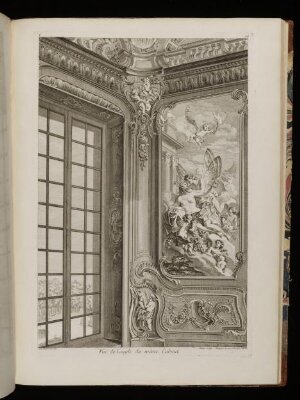 Vue de l'angle du même Cabinet