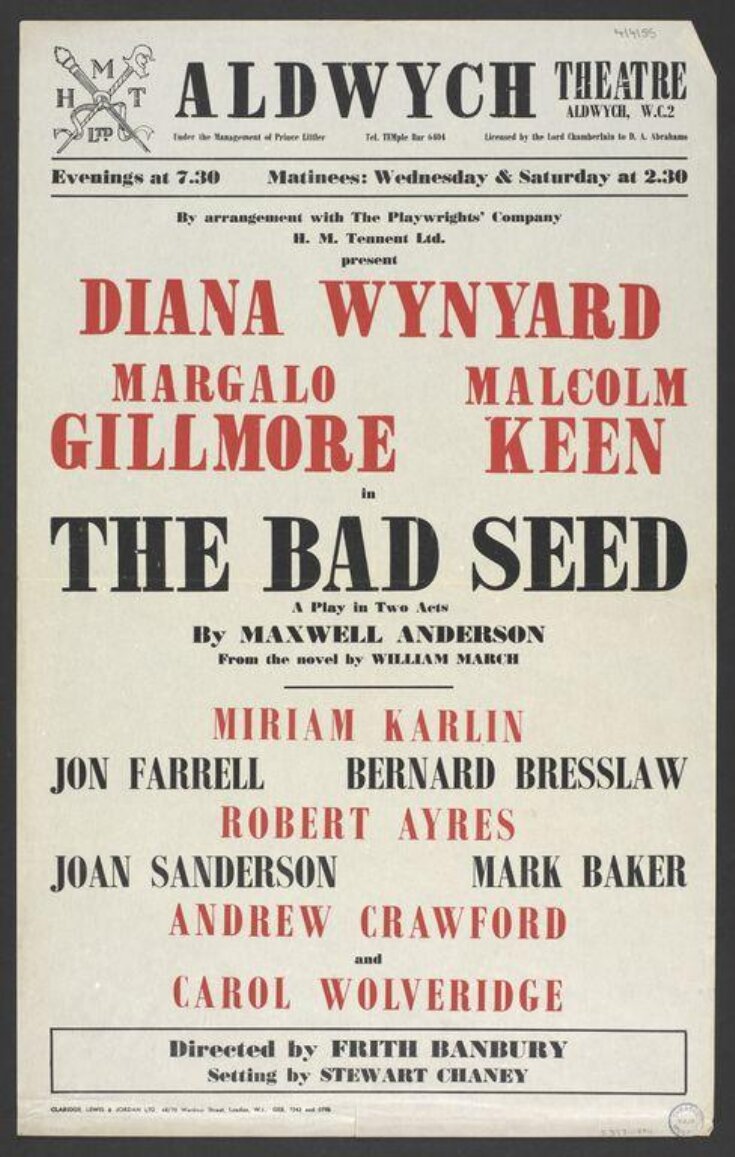 The Bad Seed top image