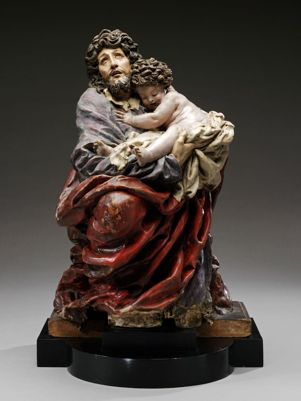 St Joseph with the Christ Child, José Risueño, ca. 1720