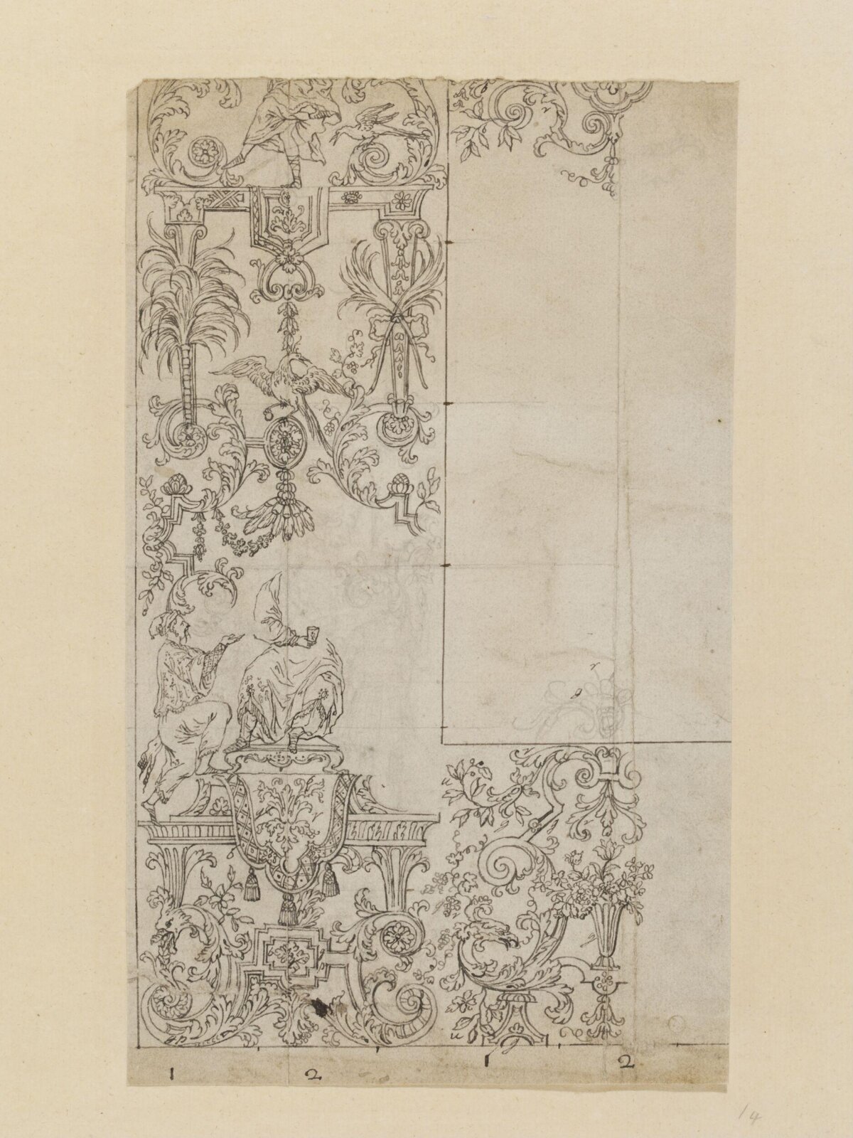 Drawing, Daniel Marot