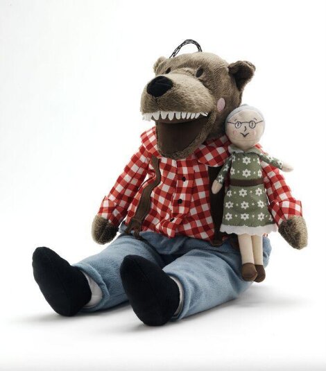 ikea wolf plush