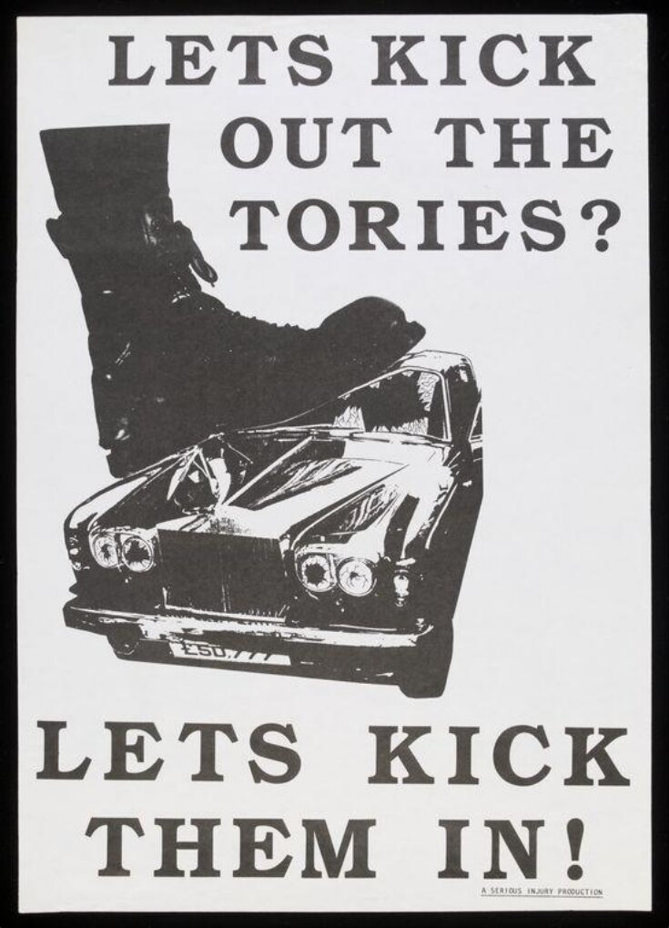 Lets Kick out the Tories? Lets Kick Them In! image
