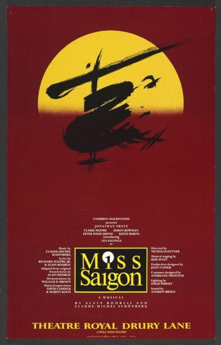 Miss Saigon poster top image