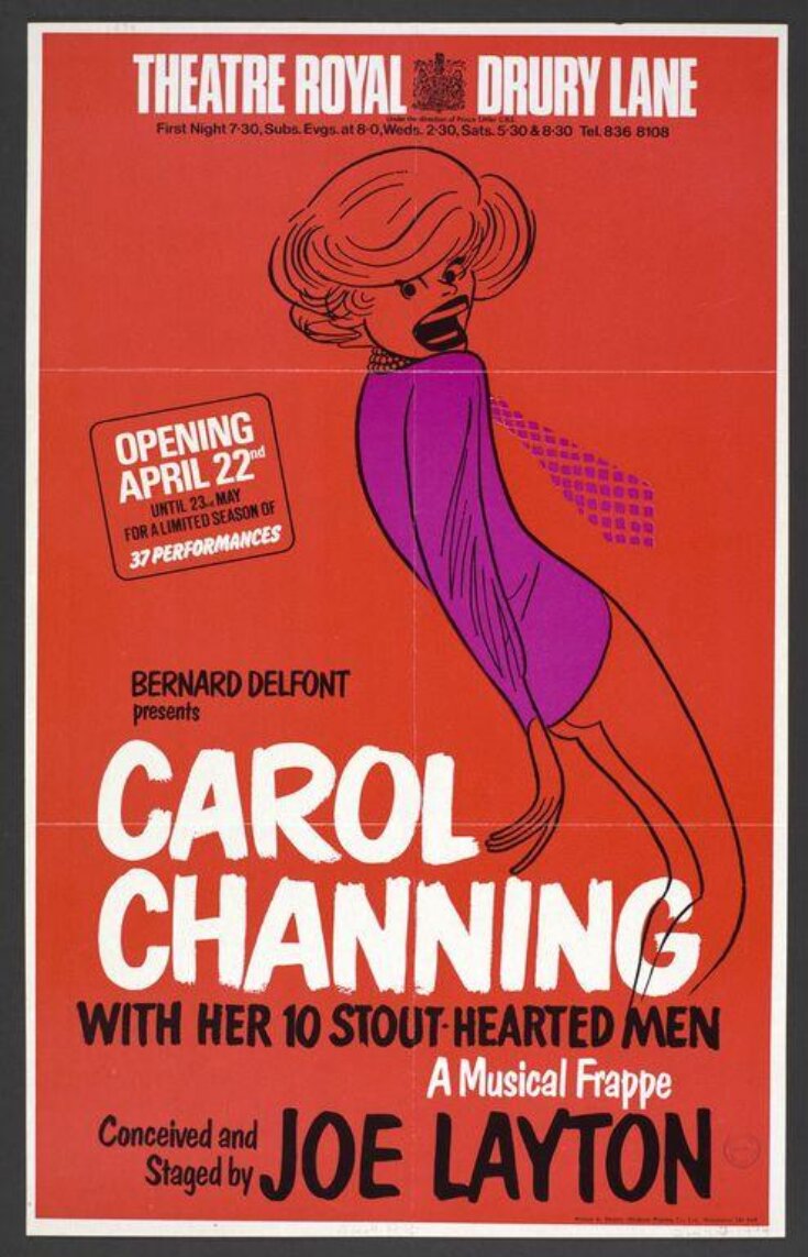 Carol Channing poster top image