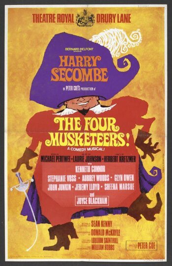 The Four Musketeers! poster