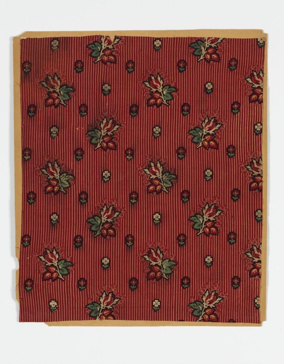 Dress fabric, 1820-1850