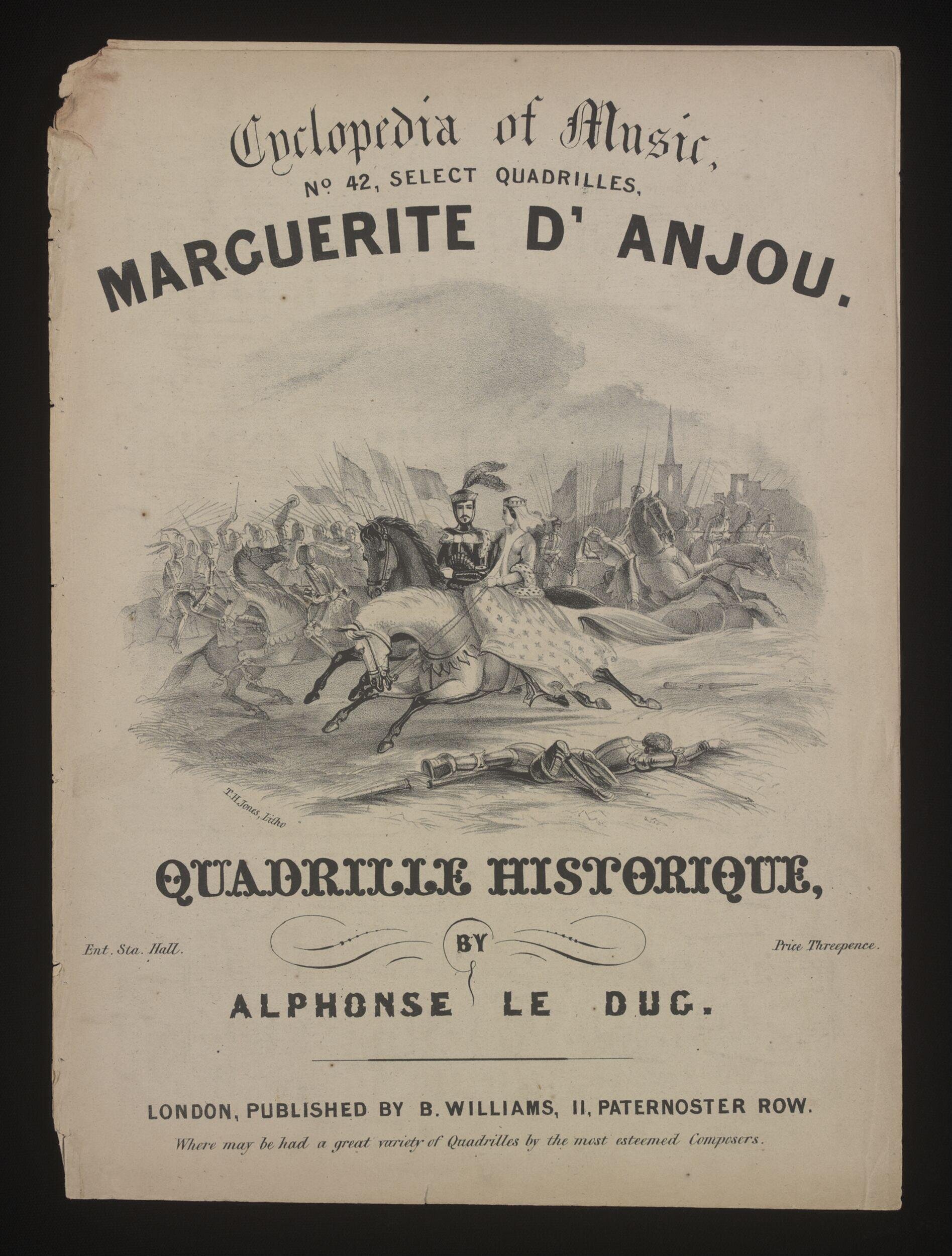 Quadrille Historique by Leduc, Alphonse