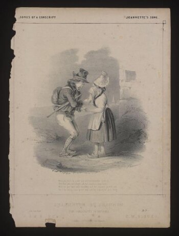 Jeannette Et Jeannot (The Conscript's Departure)