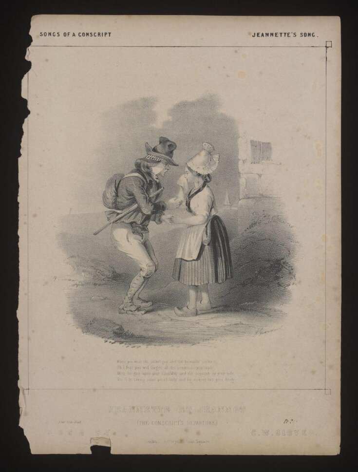Jeannette Et Jeannot (The Conscript's Departure) image