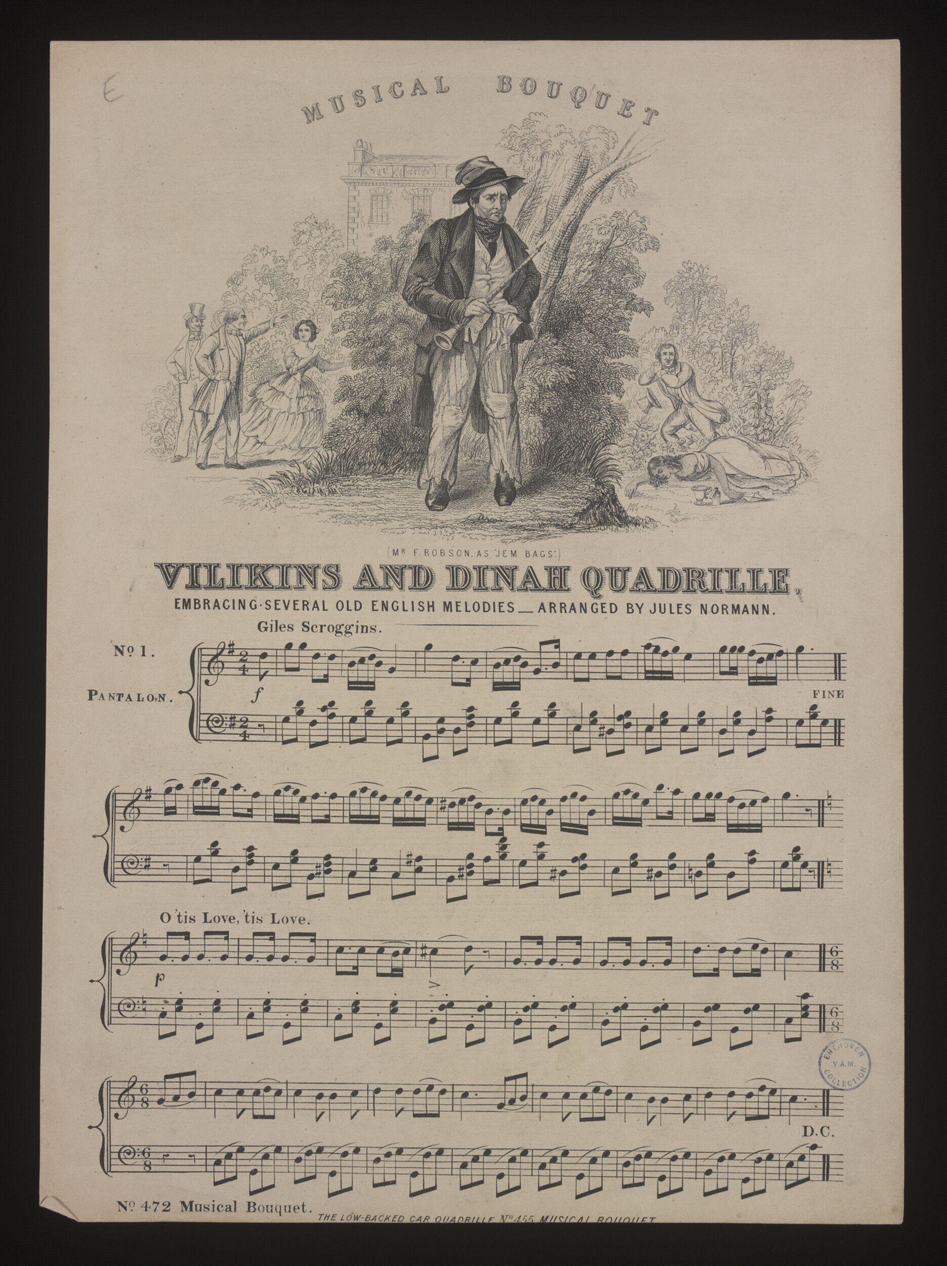 Vilikins and Dinah Quadrille by Normann, Jules