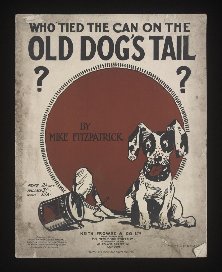 Who Tied The Can On The Old Dog's Tail? image