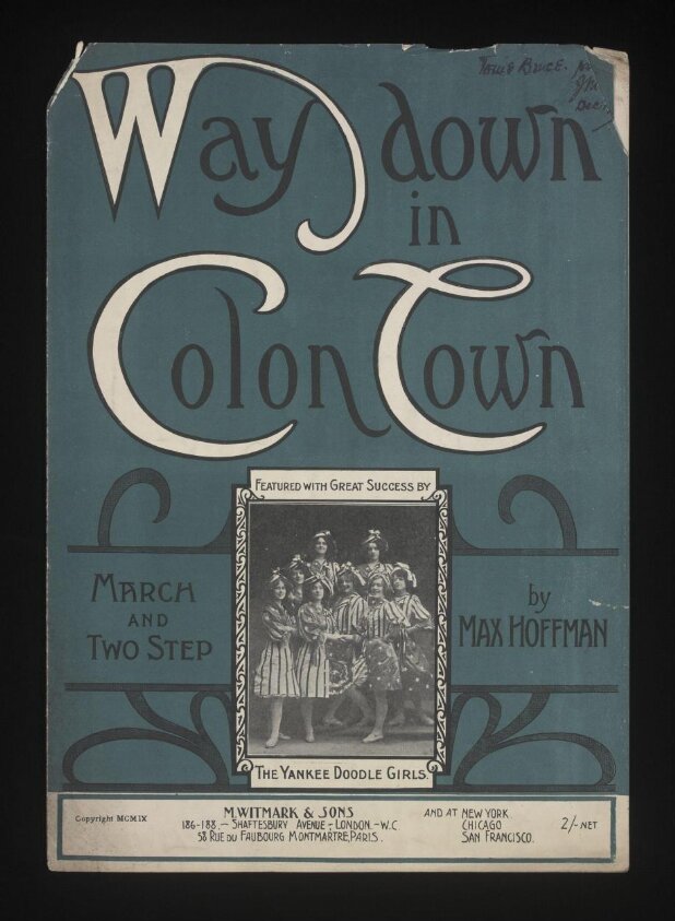 Way Down in Colon Town (1909) by Irwin D. Hoffman