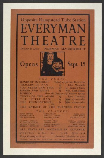 Everyman Theatre poster