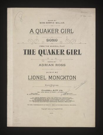 A Quaker Girl