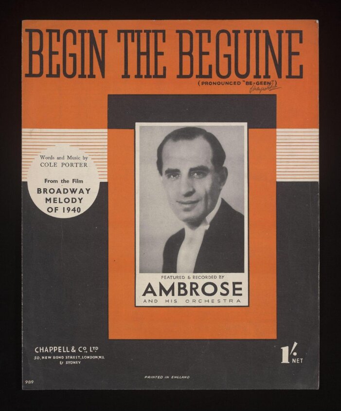Begin the Beguine (1935) by Liliana Porter