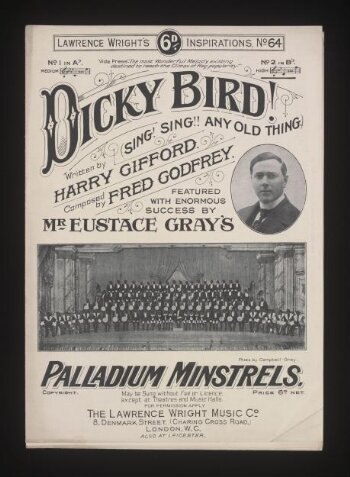 Dicky Bird! Sing! Sing!! Any Old Thing.