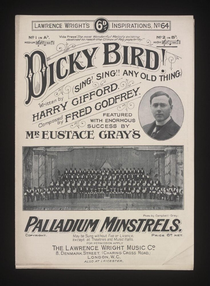 Dicky Bird! Sing! Sing!! Any Old Thing. top image